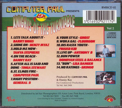 Flourgon, Anthony B, Tanya Stephens, Etc. - Computer Paul Presents Knights Of The Turntable Volume 2 (CD)