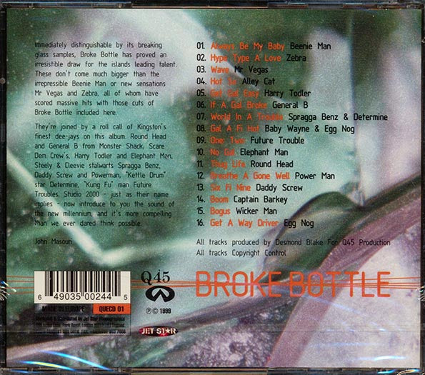 Beenie Man, Elephant Man, Zebra, Etc. - Broke Bottle (CD)