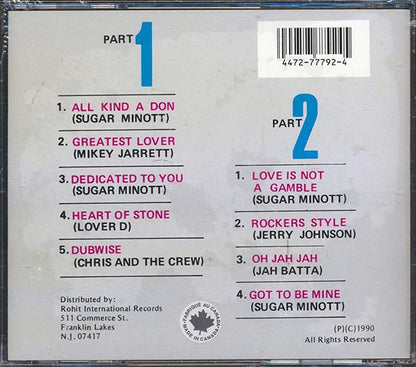 Sugar Minott, Jerry Johnson, Jah Batta, Etc. - All Kind A Don (CD)