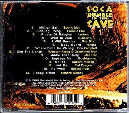 Luciano, Beenie Man, Red Dragon, Etc. - Soca Rumble In The Cave (CD)
