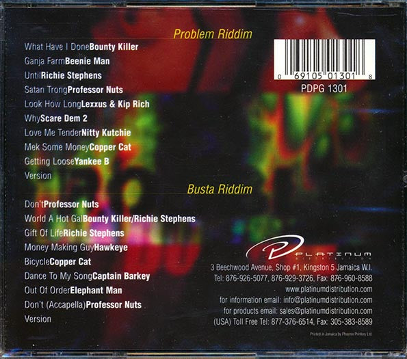 Bounty Killer, Elephant Man, Richie Stephens, Etc. - Double Trouble (CD)