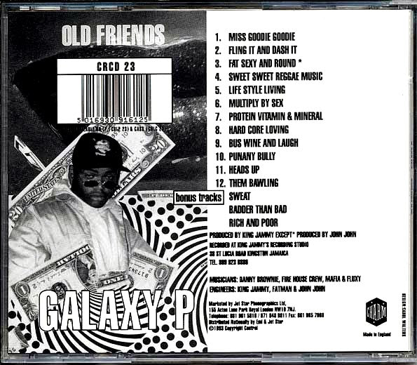 Galaxy P - Old Friends (CD)
