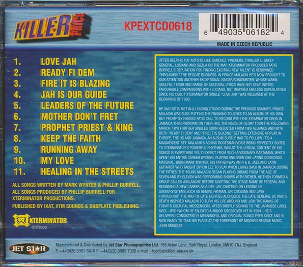 Prince Malachi - Prophet, Priest, & King (CD)