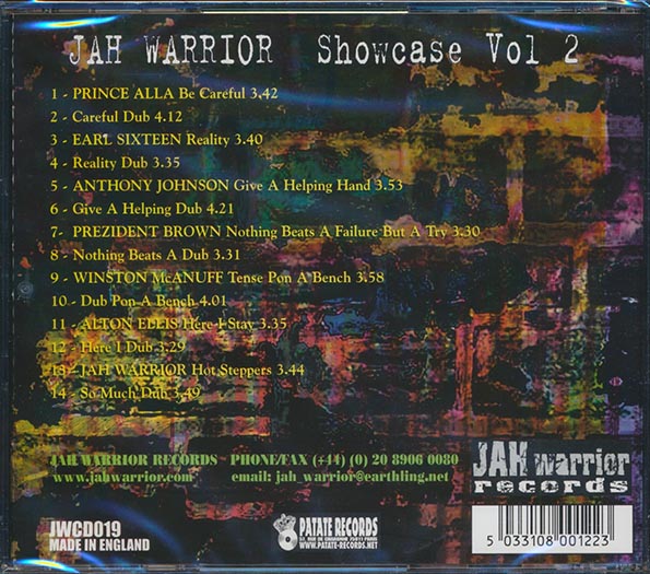 Prezident Brown, Prince Alla, Anthony Johnson, Alton Ellis - Jah Warrior Showcase Volume 2 (CD)