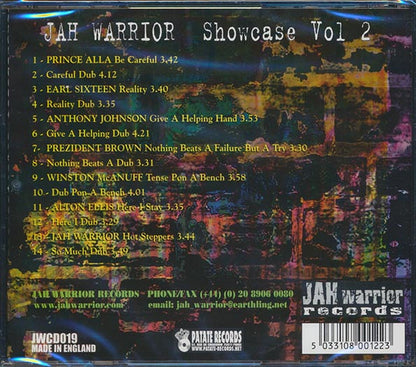 Prezident Brown, Prince Alla, Anthony Johnson, Alton Ellis - Jah Warrior Showcase Volume 2 (CD)