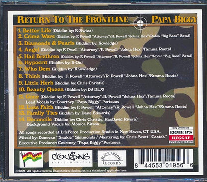 Papa Biggy - Return To The Frontline (CD)