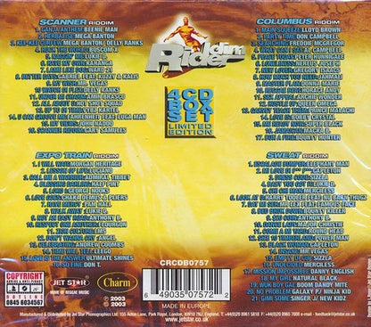 Sizzla, Capleton, Luciano, Etc. - Riddim Rider 4 CD Box Set (70 tracks) (CD)
