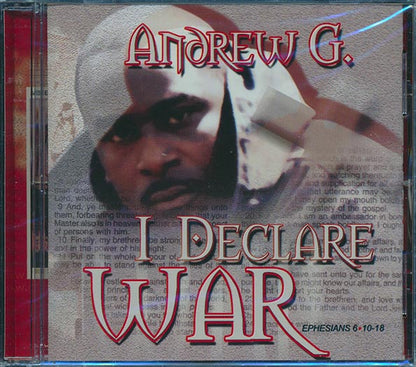 Andrew G - I Declare War (CD)