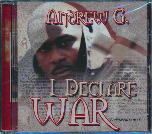 Andrew G - I Declare War (CD)