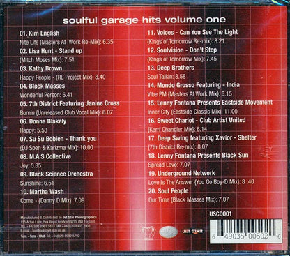 Kim English, Black Masses, Lisa Hunt, Donna Blakely, Etc. - Soulful Garage Hits Volume 1: 20 Heavyweight Club Anthems (20 tracks) (CD)