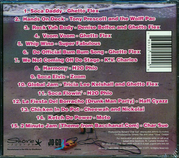 Ghetto Flex, Tony Prescott, H2O Philo, Etc. - Island Jamz (CD)