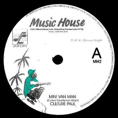 Culture Paul - Mini Van Man; Version  /  Culture Paul - Easter Sunday Morning; Version (12")