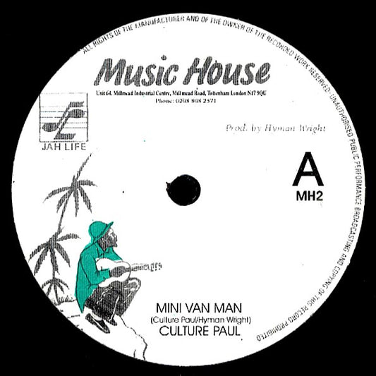 Culture Paul - Mini Van Man; Version  /  Culture Paul - Easter Sunday Morning; Version (12")