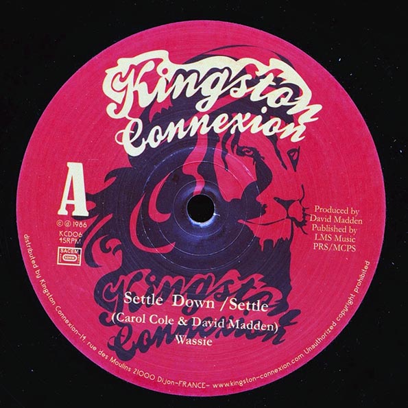 Zap Pow - River  /  Carol Cole - Settle Down; David Madden - Settle (12")