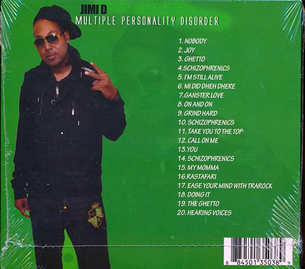 Jimi D - Multiple Personality Disorder (CD)