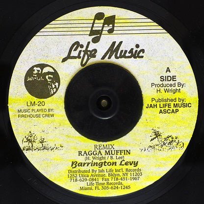 Barrington Levy - Raggamuffin (Remix)  /  Version (7")