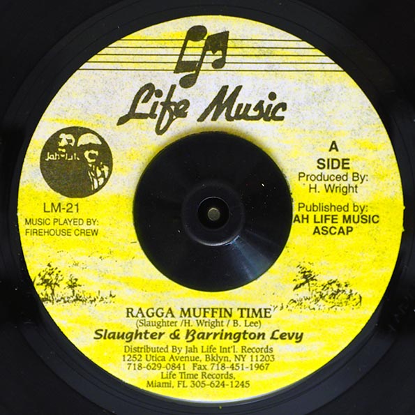Barrington Levy, Slaughter - Raggamuffin  /  Version (rhythm: "Barrington Levy - Raggamuffin") (UK press) (7")