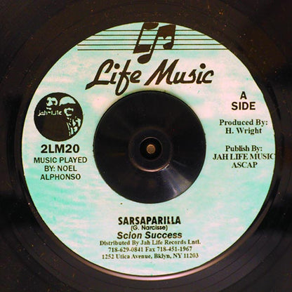 Scion Success - Sarsaparilla  /  I Life Players - Original Raggamuffin Dub (7")
