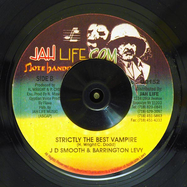 Dennis Walks, Carl Meeks - Drifter Mix  /  JD Smoothe, Barrington Levy - Strictly The Best Vampire (7")