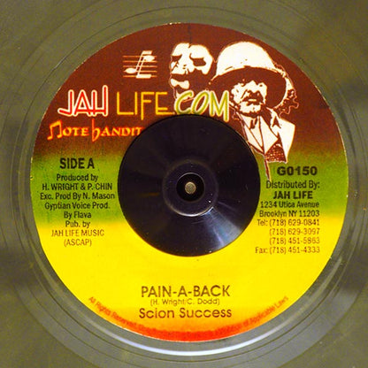 Scion Success - Pain A Back  /  I Life Players - Hot Milk (rhythm: "Murderer / Hot Milk") (7")
