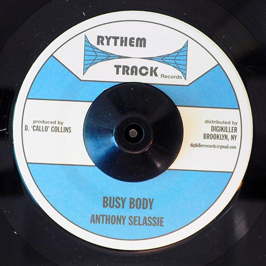 Anthony Selassie - Busy Body  /  Version (7")