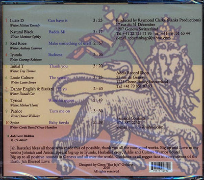 Natural Black, Louie Culture, Lukie D, Etc. - Jah Love Riddim (CD)