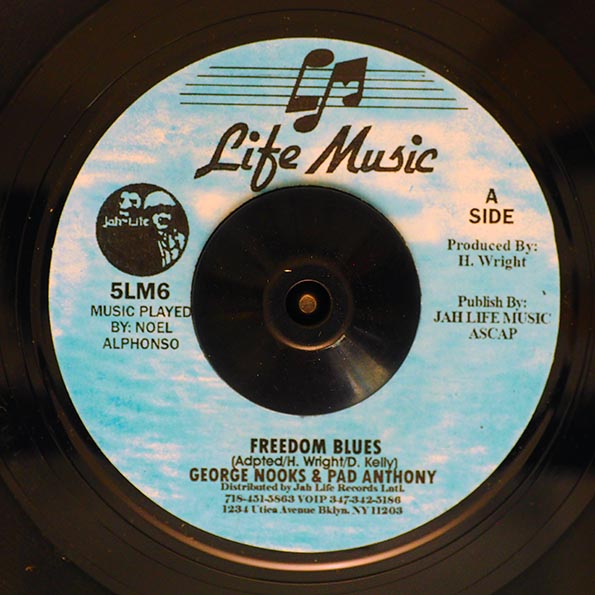 George Nooks, Pad Anthony - Freedom Blues  /  Mix Up Version (7")