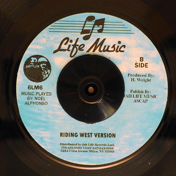 Pad Anthony - West Bound Train  /  Riding West Version (7")