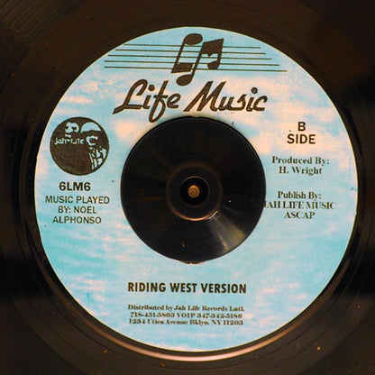 Pad Anthony - West Bound Train  /  Riding West Version (7")