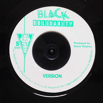 Sammy Dread - I Won't Cry  /  Version (7")