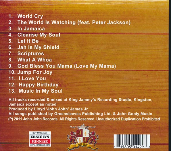Sizzla - The Scriptures: Music In My Soul (CD)