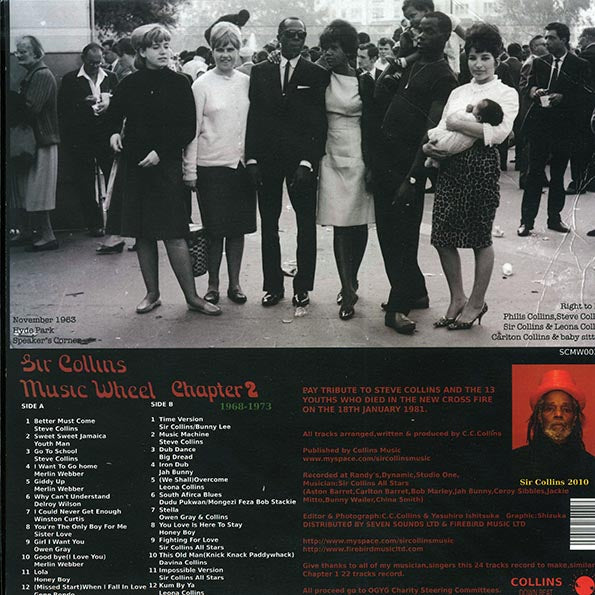 Sir Collins, Delroy Wilson, Honey Boy, Etc. - Sir Collins Music Wheel Chapter 2 (LP)