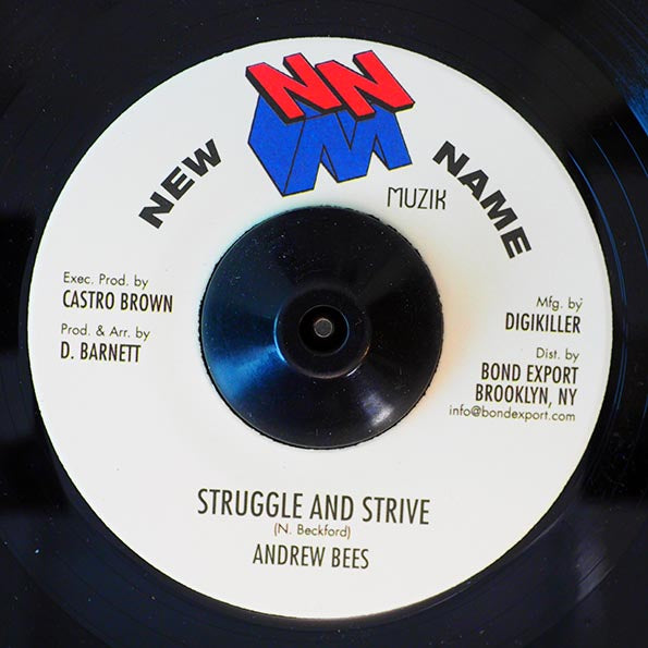 Andrew Bees - Struggle And Strive  /  Version (7")
