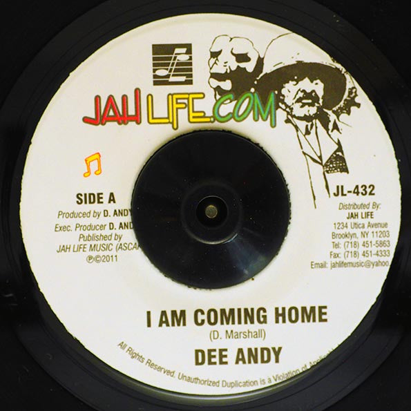Dee Andy - I Am Coming Home  /  Dee Andy - War (7")