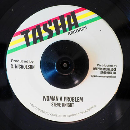 Steve Knight - Woman A Problem  /  Version (7")