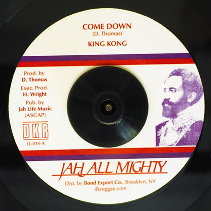 King Kong - Come Down  /  Version (7")
