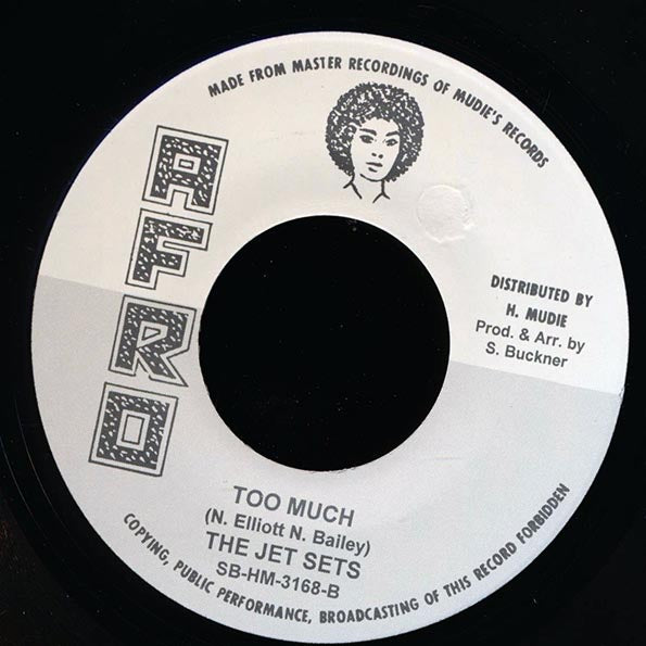 N Elliott, N Bailey - People Let Love Shine  /  The Jet Sets - Too Much (7")