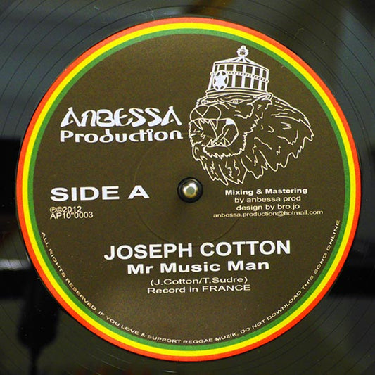 Joseph Cotton - Mr. Music Man  /  No Killa Man Dub Version (10")
