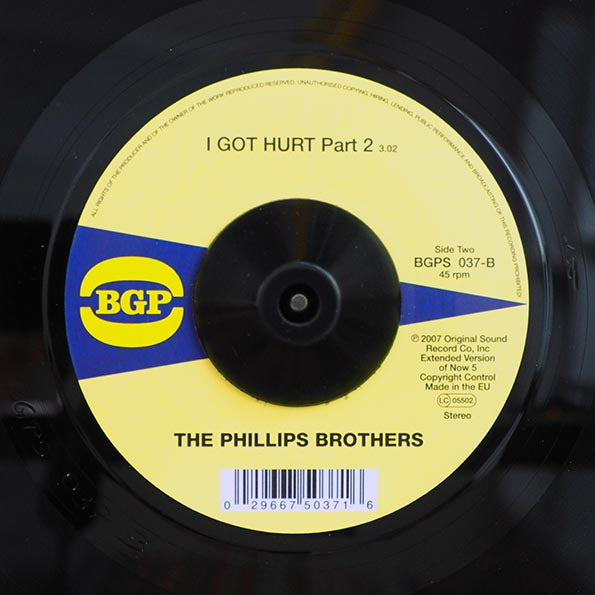 Phillips Brothers - I Got Hurt Part 1  /  Phillips Brothers - I Got Hurt Part 2 (7")