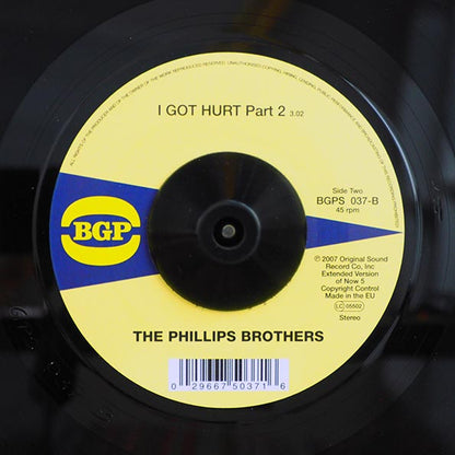 Phillips Brothers - I Got Hurt Part 1  /  Phillips Brothers - I Got Hurt Part 2 (7")