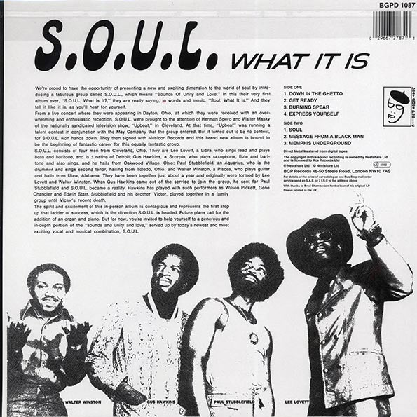 SOUL - What Is It (LP)