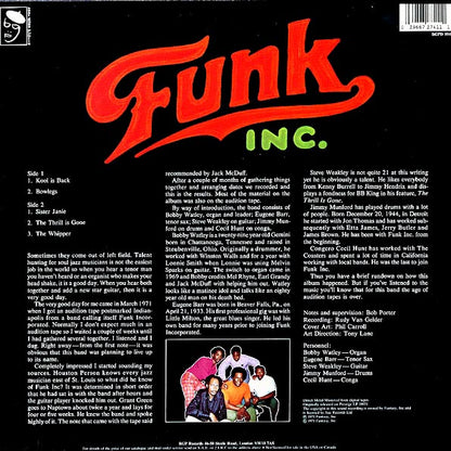 Funk Inc - Funk Inc (LP) - PureSound Records