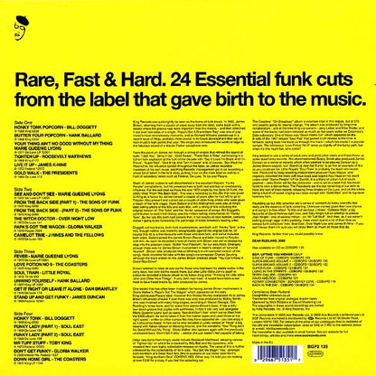 Various - King Funk: Rare, Fast & Hard: 24 Essential Funk Cuts (LP)