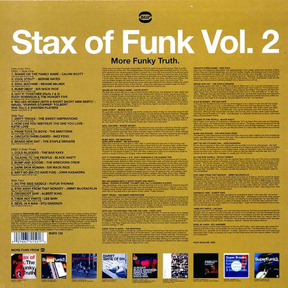 Rufus Thomas, The Bar-Keys, Calvin Scott, Bernie Hayes, Etc. - Stax Of Funk Volume 2: More Funky Truth (LP)