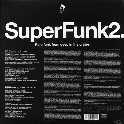 Billy Garner, Freddy Wilson, Johnny Otis Show, Etc. - Superfunk 2: Rare Funk From Deep In The Crates (LP) - PureSound Records