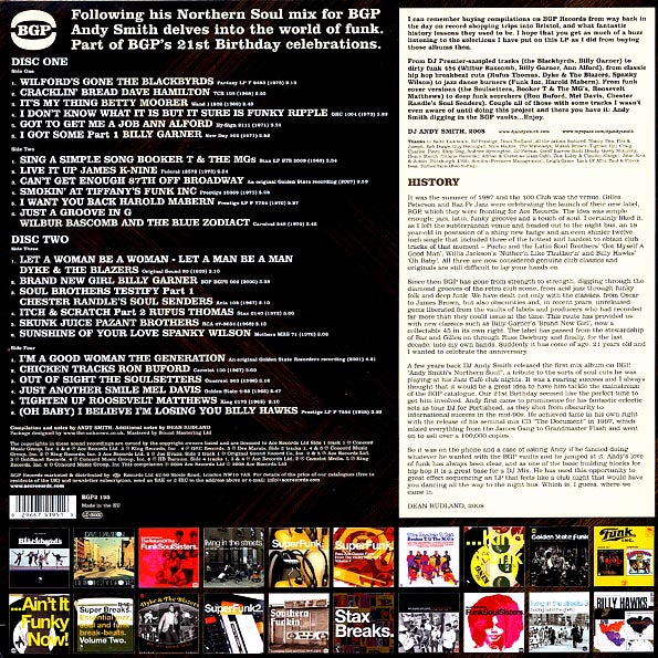 Dave Hamilton, Billy Garner, Rufus Thomas, The Blackbyrds, Etc. - Andy Smith Diggin' In The BGP Vaults (LP) - PureSound Records