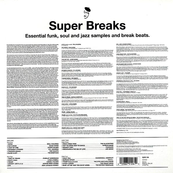 Isaac Hayes, Jackie Wilson, Joe Simon, The Counts, Etc. - Super Breaks: Essential Funk, Soul And Jazz Samples And Break Beats (LP)