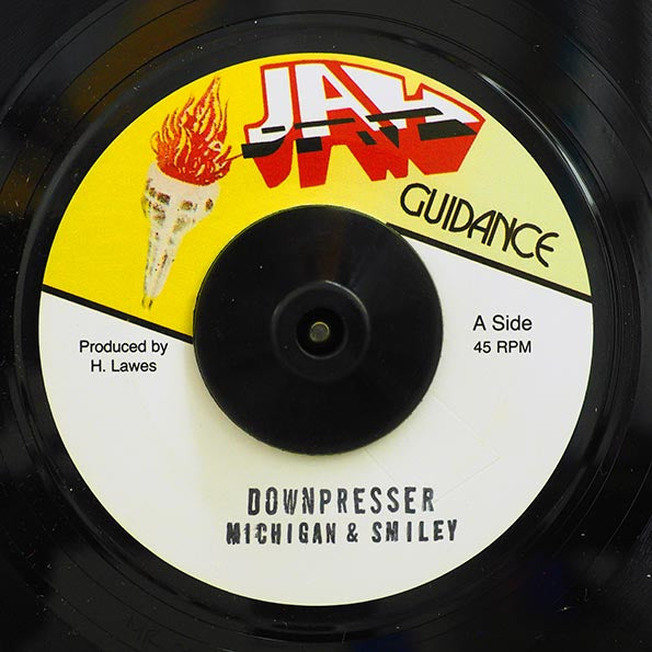 Michigan & Smiley - Downpressor  /  Roots Radics - Version (7")