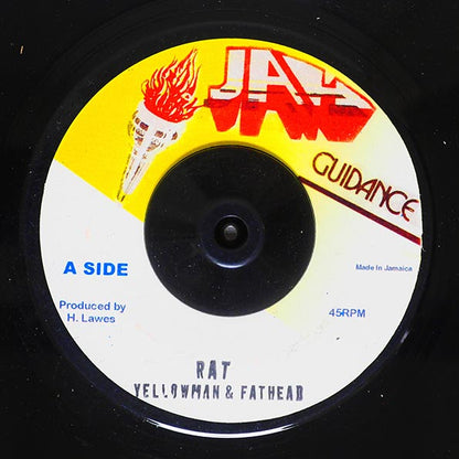 Yellowman, Fathead - Rat  /  John Holt - Fat She Fat (7")