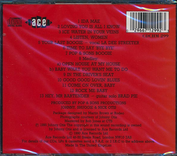 Johnny Otis Show - Good Lovin' Blues (CD)